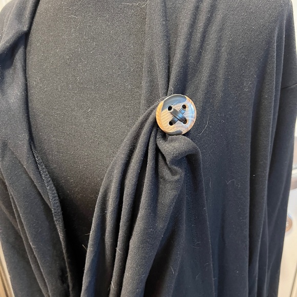 Cable & Gauge Jackets & Coats Cable And Gauge Black Jacket Wrap 3x